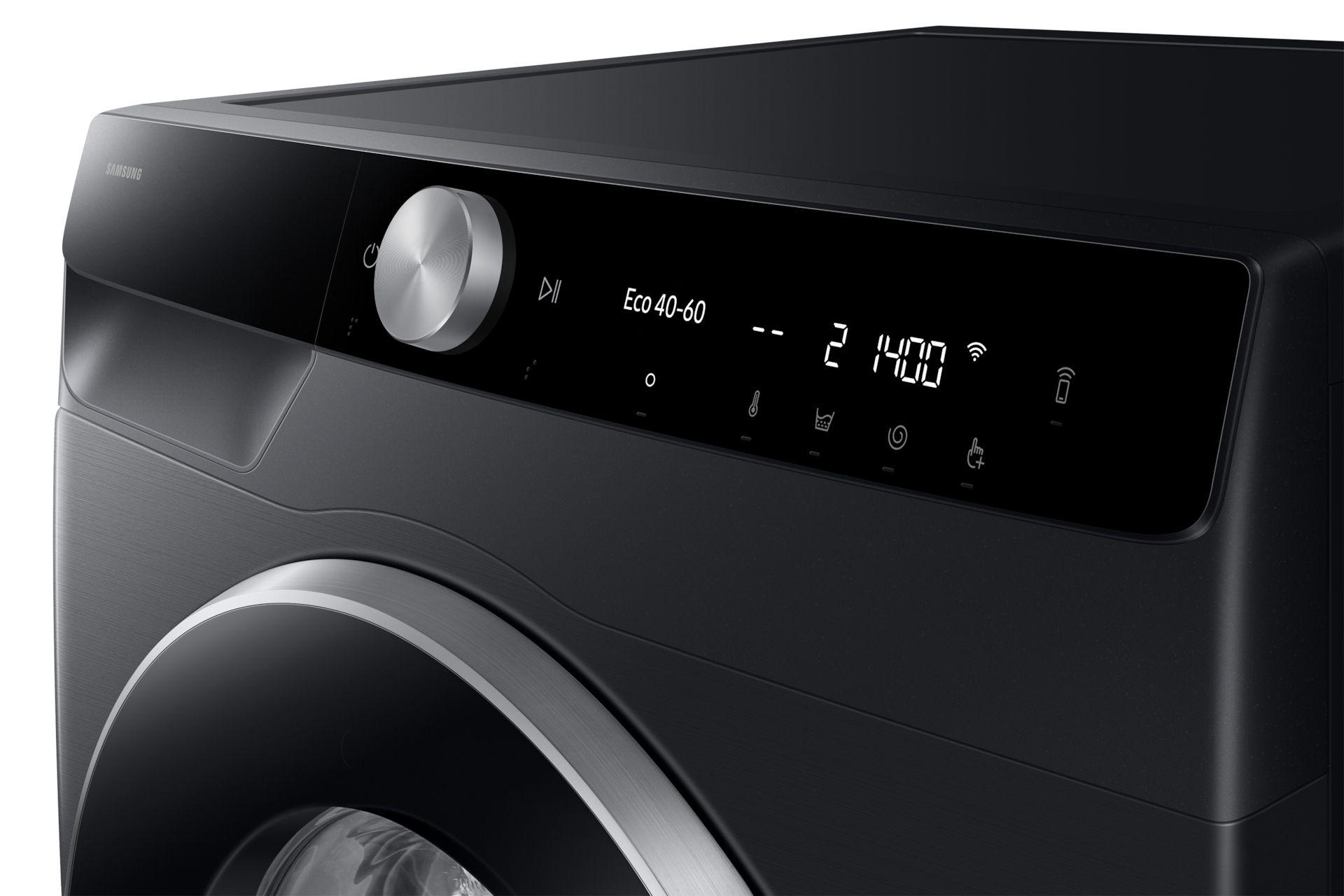 Máquina de Lavar Roupa Independente SAMSUNG WW90DG6U85LBU3 (1400 RPM - B - A - Preto) — miniatura 8