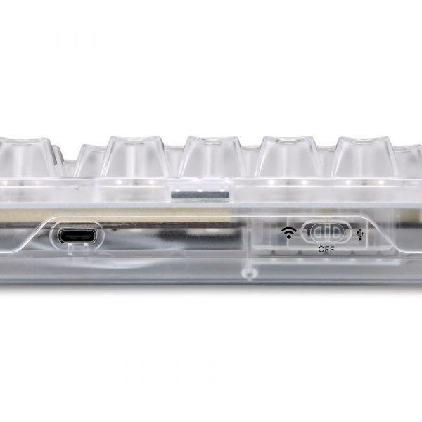 Teclado SHARKOON SKILLER SGK70W DE (Alemão - USB - 1000 Hz - Branco), miniatura 5