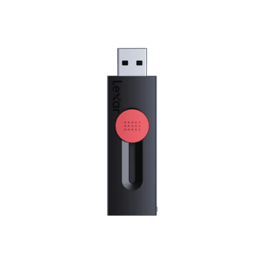 Pen USB LEXAR JumpDrive Dual Drive D300 (USB Tipo-A e USB Tipo-C - USB 3.2 Gen 1 - Deslizante - Preto)