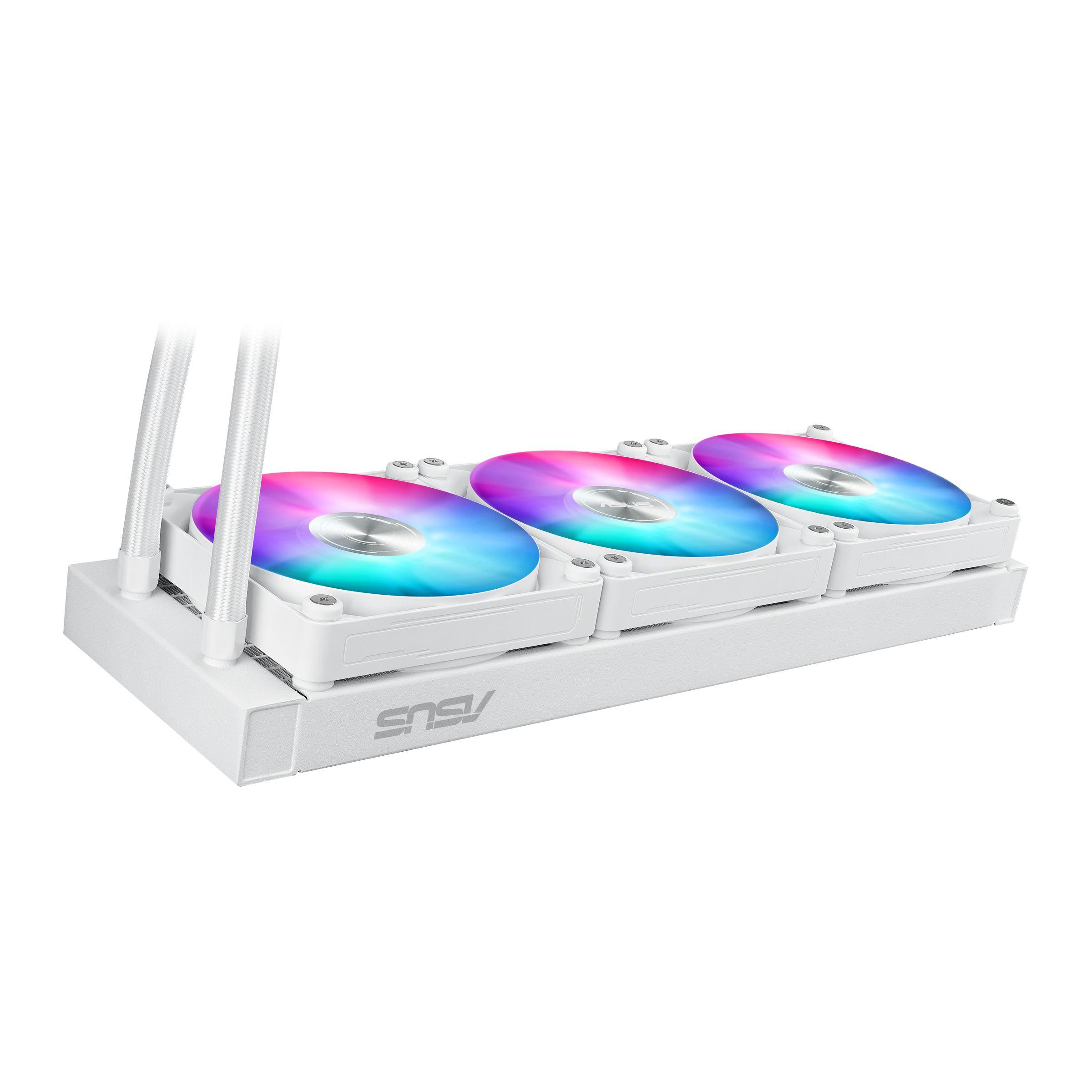 Sistema de Refrigeração Líquida All-in-One ASUS MAX Gaming LC 360 ARGB LCD (12 cm - 2500 RPM - Multi - Branco), miniatura 13