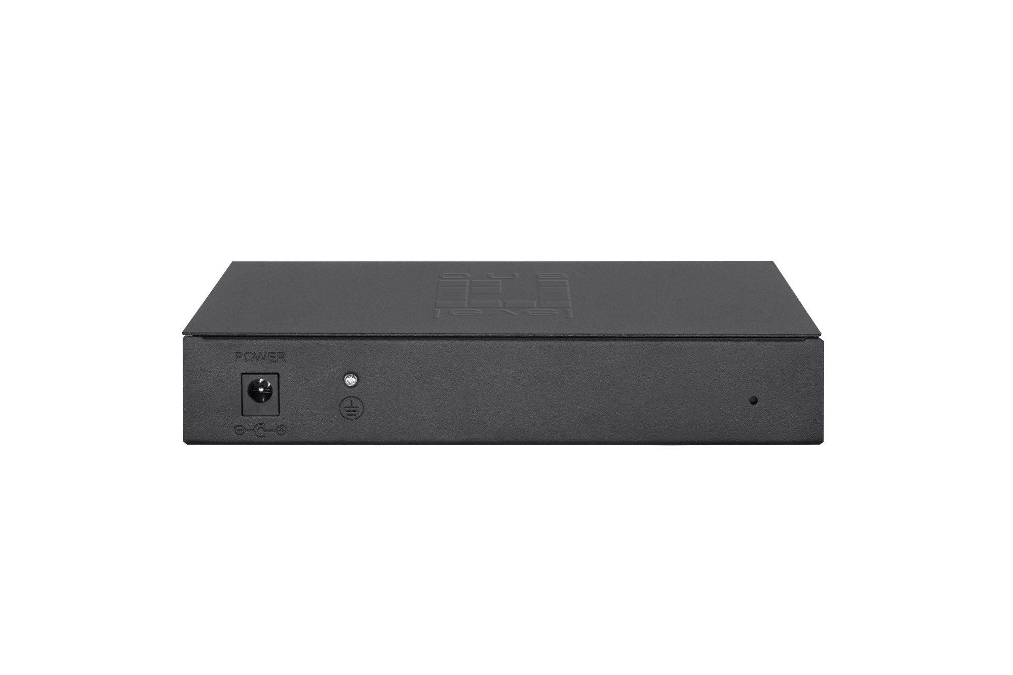 Switch Gerido LEVEL ONE GES-2108 (Gigabit Ethernet - 1,5 MB - 16 Gbit/s - Preto) — miniatura 2