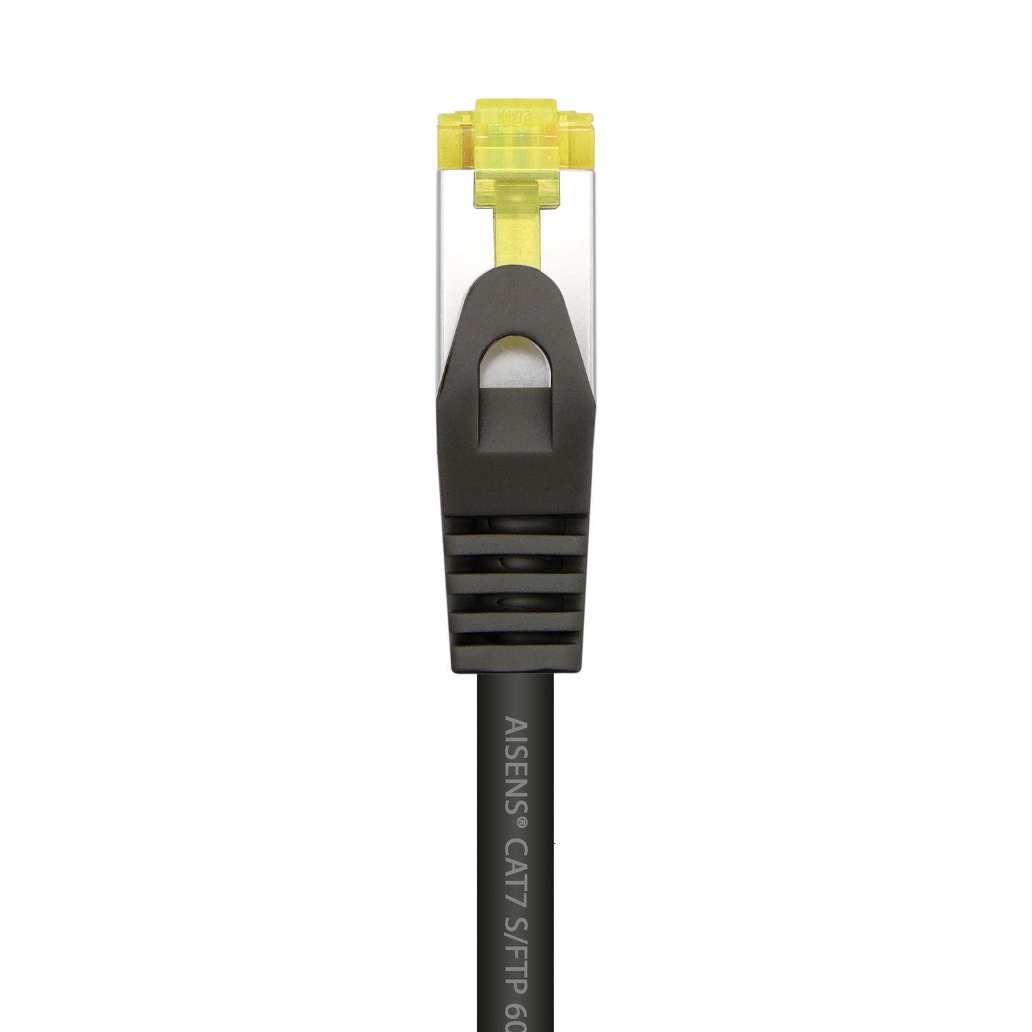 Cabo de Rede AISENS A146-0487 (2 m - Cat7 - RJ-45 - Preto), miniatura 2