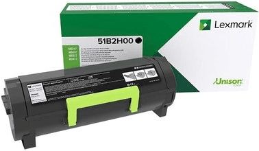 Toner LEXMARK 51B2H00 (8500 páginas - Preto)