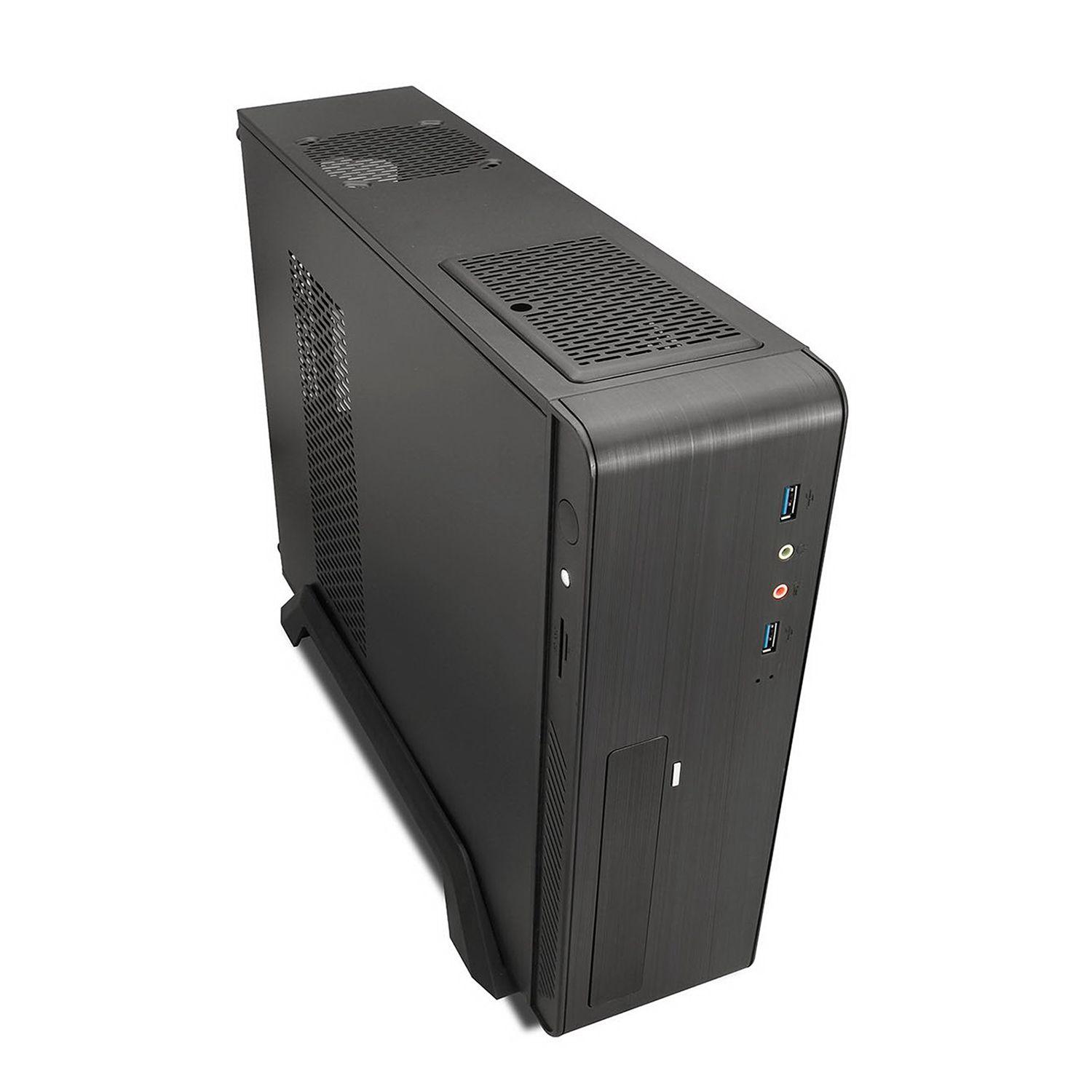 Caixa PC Slim TOOQ TQC-3006DU3C (micro ATX, Mini-ITX - microATX - 500 W - Preto) — miniatura 2