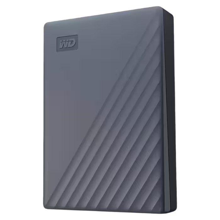 Disco Rígido Externo WESTERN DIGITAL My Passport WDBRMD0040BGY-WESN (4 TB - 2,5" - USB 3.2 Gen 1 - Cinzento) — miniatura 2