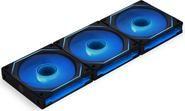 Pack de 3 Ventoinhas LIAN LI UNI FAN SL-INF 120 (ARGB - Preto)