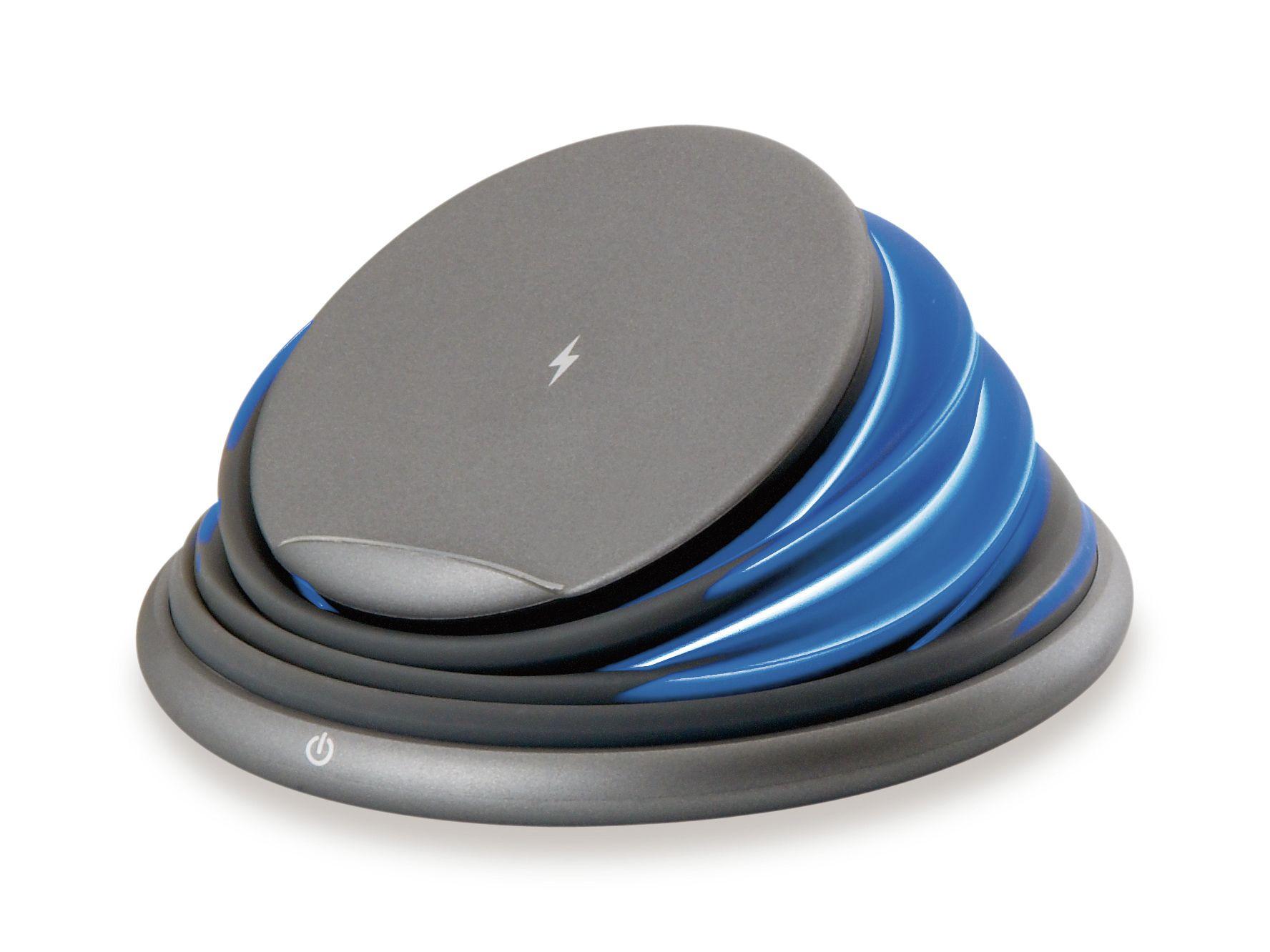 Carregador Sem Fios CONCEPTRONIC GORGON02G (USB - Cinzento)