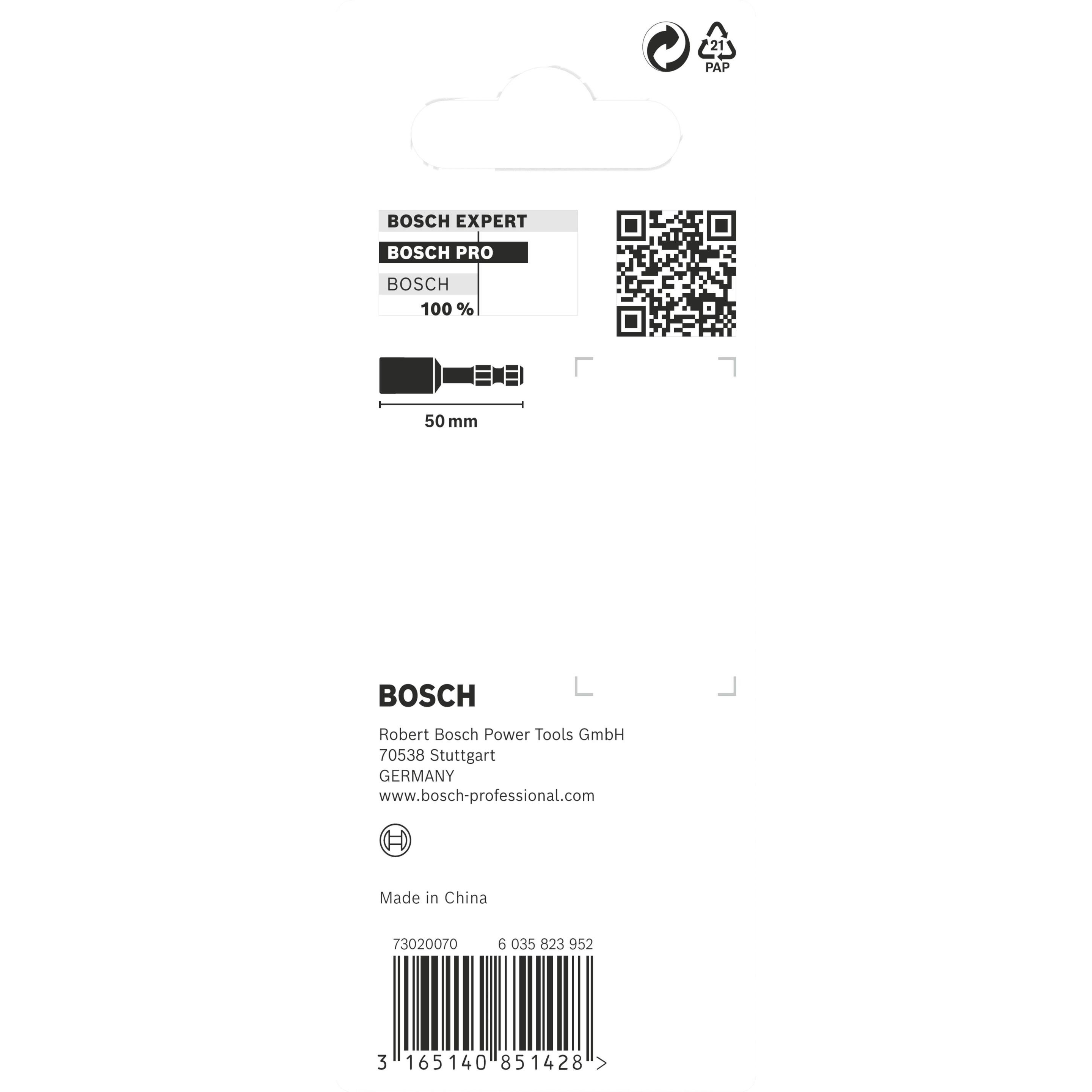 Ponteira de Chave de Caixa BOSCH Impact Control 2608522352 (50 mm), miniatura 4