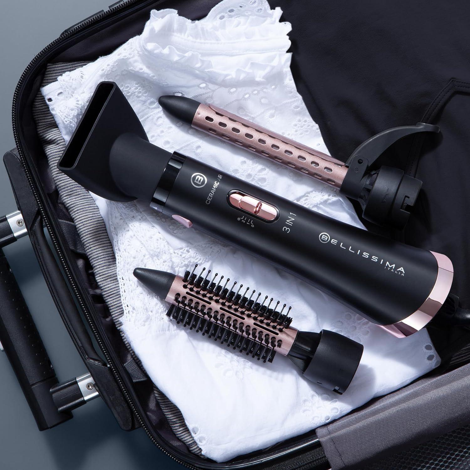 Escova Modeladora de Ar Quente BELLISSIMA Ceramic Air 3EN1 (Preto e Rosa) — miniatura 10