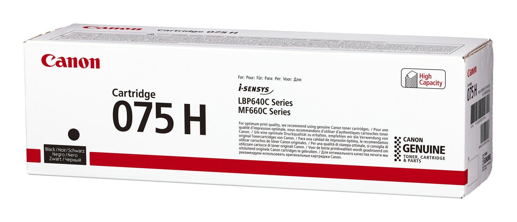 Toner CANON 075 H BK (3500 páginas - Preto), miniatura 2