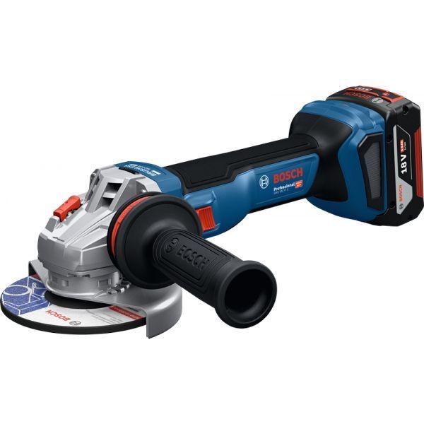 Rebarbadora Angular BOSCH GWS 18V-11 Professional (Azul e Preto) — miniatura 2