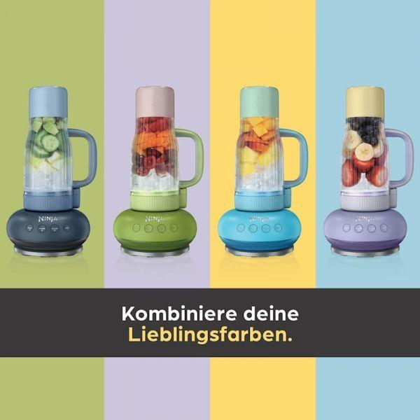 Liquidificadora NINJA BlendBOSS Tumbler DB351EUCY (Liquidificador portátil - 1100 W - 0,71 l - Cinzento Escuro) — miniatura 3