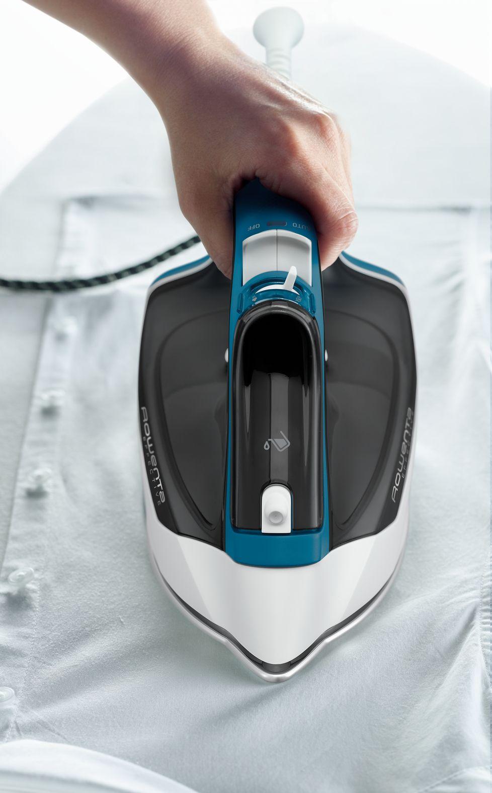 Ferro de Engomar ROWENTA DX1550D1 (2200 W - 0,25 l - Base em aço inoxidável - Azul), miniatura 7