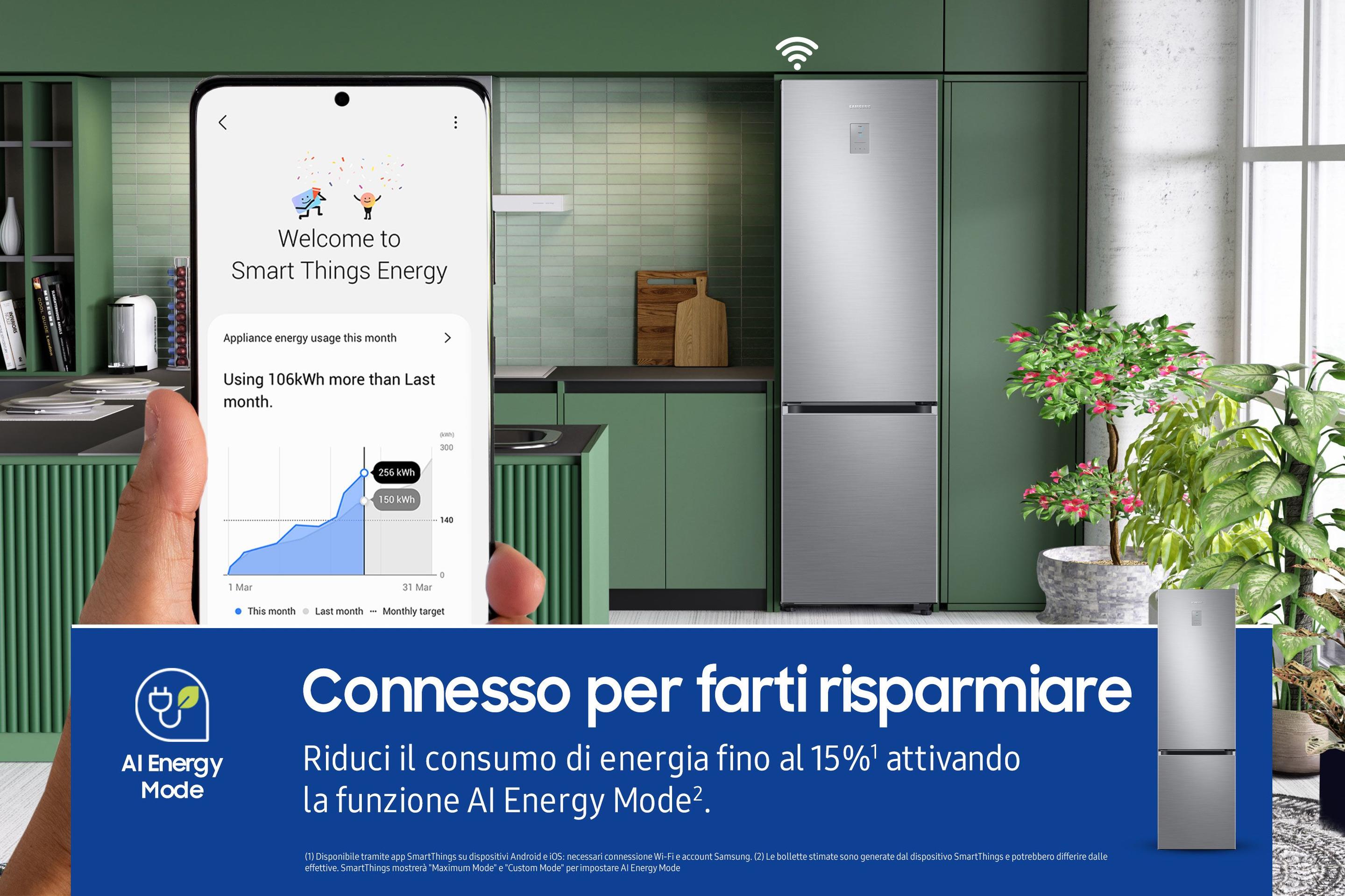 Frigorífico Combinado Independente SAMSUNG RB38C776CS9/EF (390 l - 203x59,5x65,8 cm - 60 cm - Inox) — miniatura 4