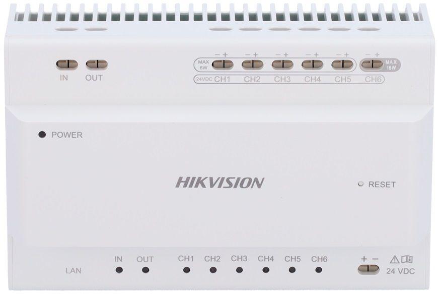 Conversor de 2 Fios para IP HIKVISION DS-KAD706Y (5 canais + 1 canal de 16 W - Branco) — miniatura 5