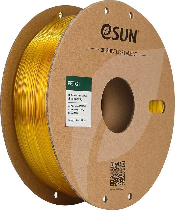 Filamento 3D ESUN PETG+175T-Y1P1 (Amarelo Translúcido)