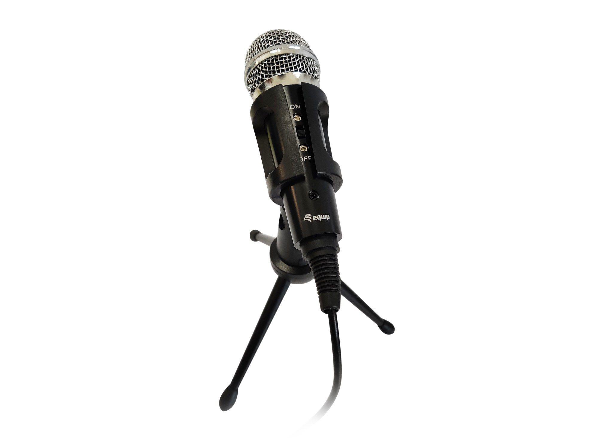 Microfone de Mesa EQUIP 245341 (Microfone de mesa - Com fios - 3.5 mm - Preto), miniatura 3