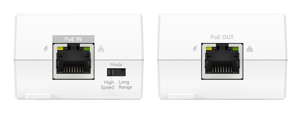 Extensor PoE CUDY POE10 (Gigabit Ethernet - 1 unidade - 10/100/1000 Mbit/s - Branco) — miniatura 2