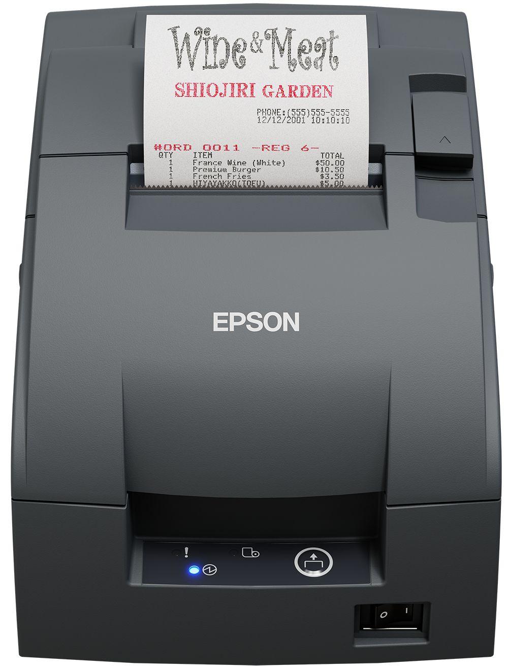 Impressora POS Matricial EPSON TM-U220IIB-102 (Com fios - Cinzento Escuro)