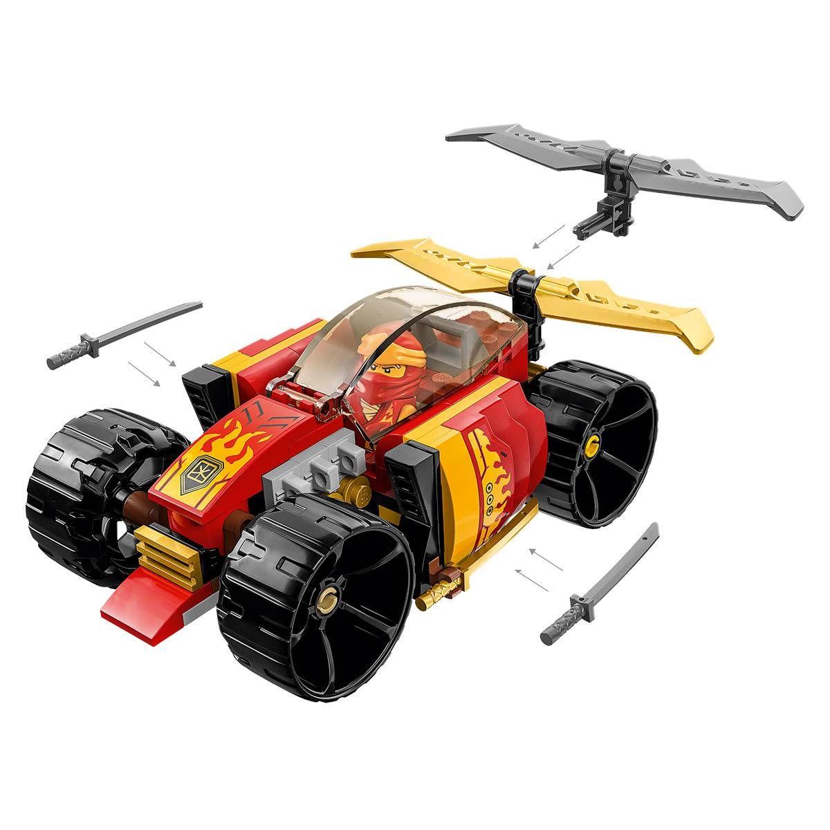 LEGO 71780 Ninjago Carro de Corrida Ninja EVO do Kai (6+ anos - 94 peças) — miniatura 5