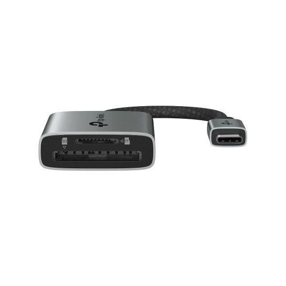 Leitor de Cartões TP-LINK UA430C (SD, MicroSD - Cinzento) — miniatura 2