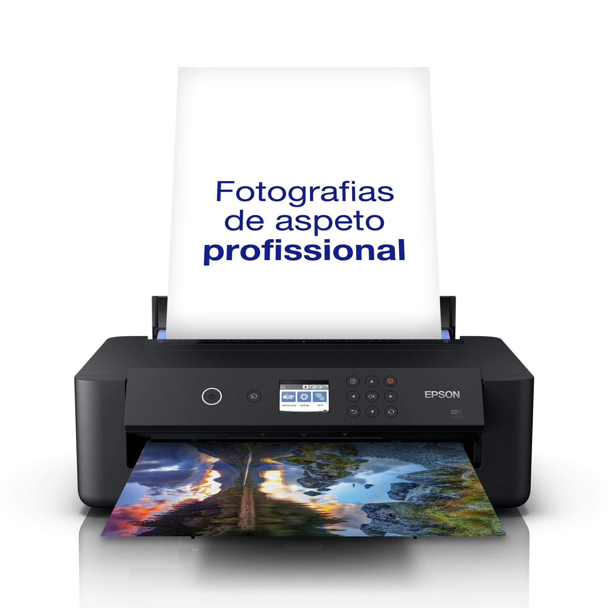 Impressora Fotográfica EPSON Expression Photo HD XP-15000 A3+ (A3 - Jato de tinta - 200 folhas - Preto)