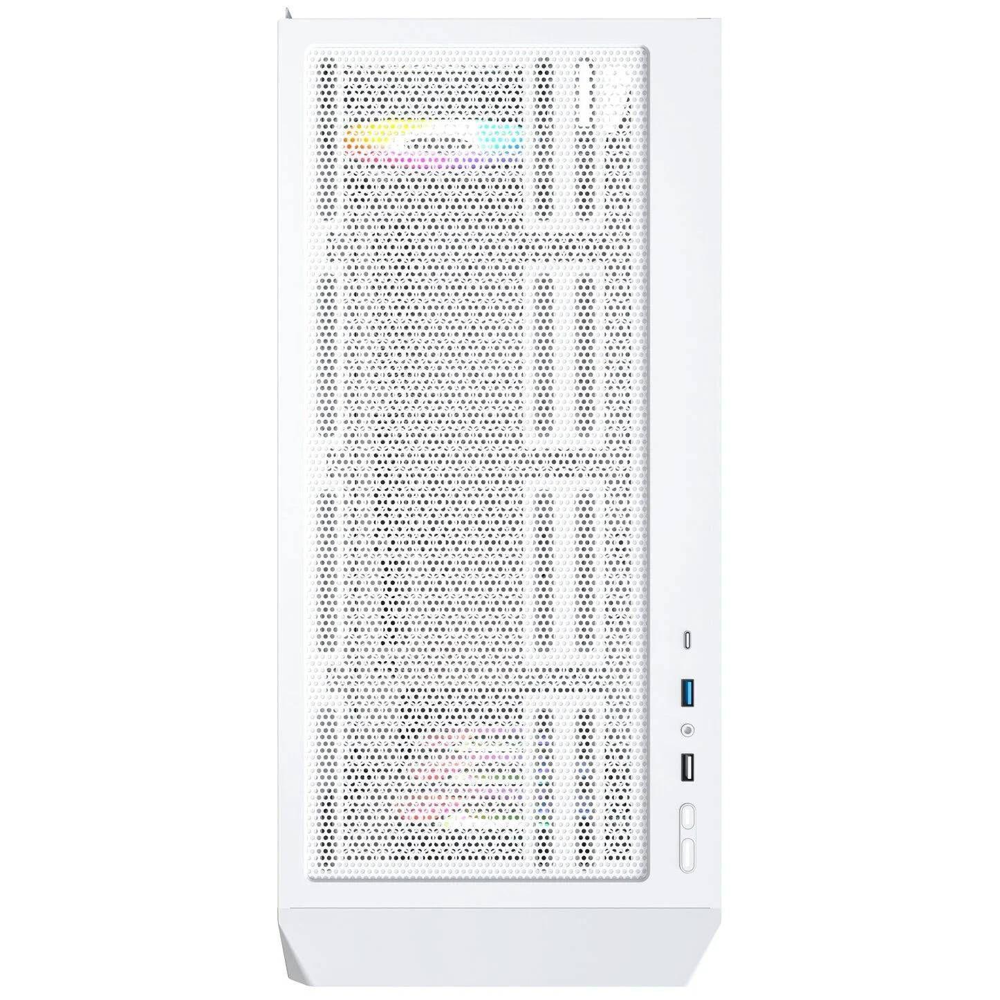 Caixa PC MONTECH X5 (Midi Tower - ARGB multicolorida - 16,5 cm - Branco), miniatura 5
