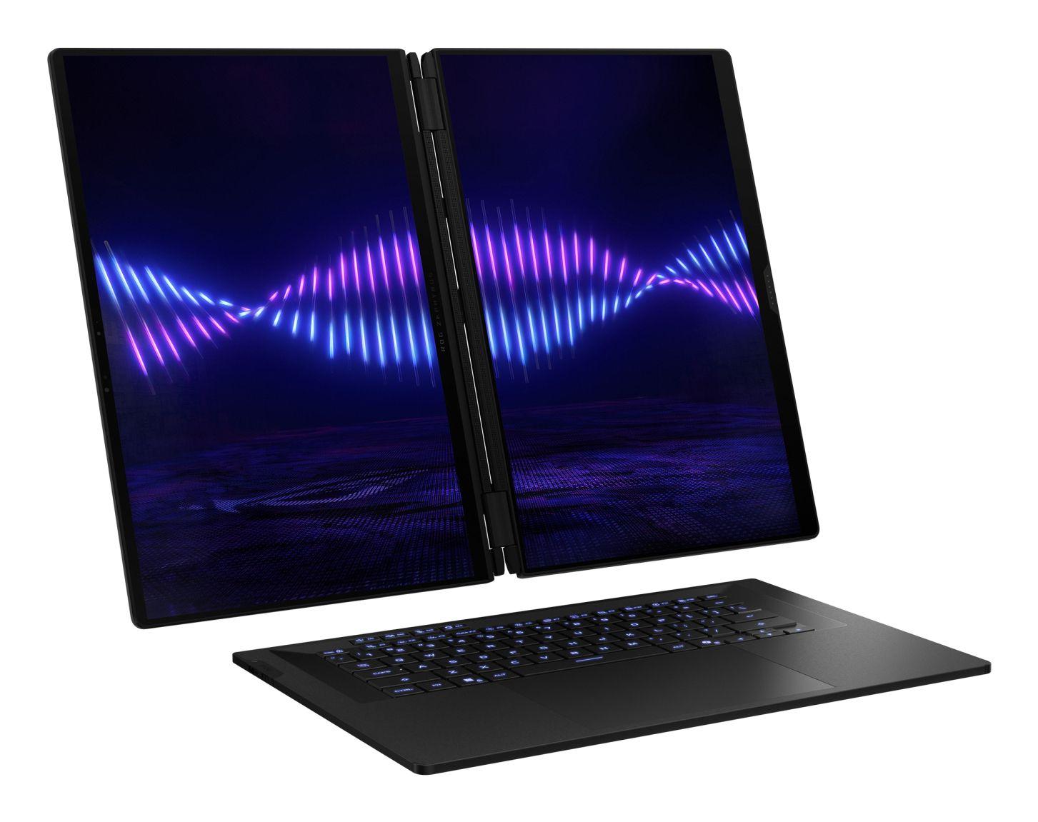 Portátil Gaming ASUS ROG Zephyrus Duo GX651AX-U94B59PB1 (2 x 16" OLED 3K 120 Hz - Core Ultra 9 386H - 64 GB - 2 TB SSD - RTX 5090 - Cinzento) — miniatura 16