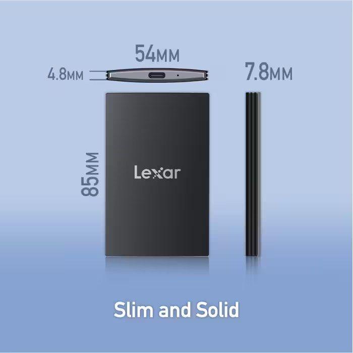 SSD LEXAR SL500 (2 TB - USB Type-C 3.2 Gen 2 - Preto) — miniatura 4
