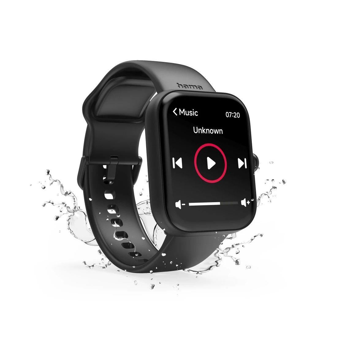 Smartwatch HAMA 00178614 Fit Watch 5000 (1,65" TFT - IP68 - Preto) — miniatura 2