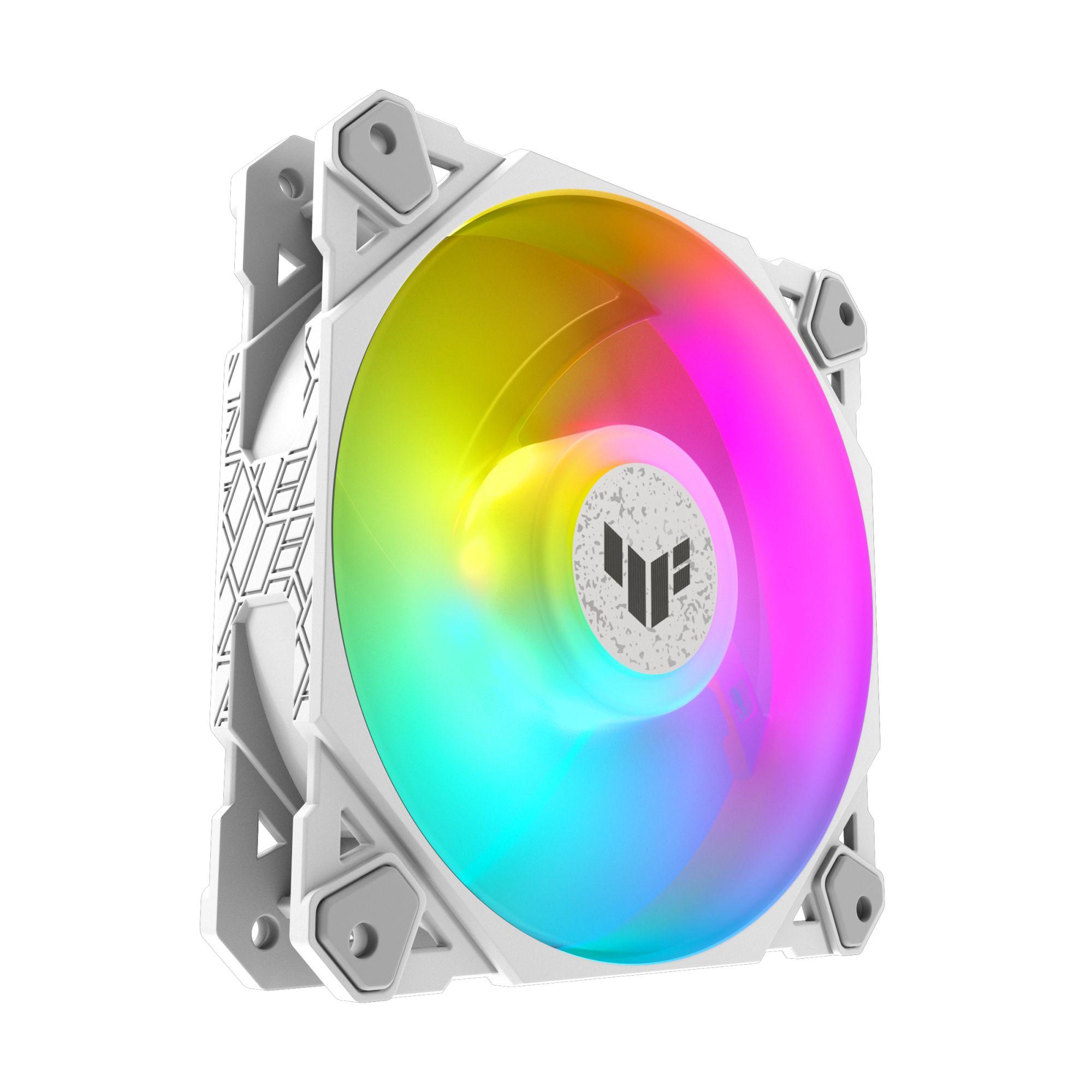 Ventoinha ASUS TUF Gaming TF120 ARGB White Edition (2,88 W - Branco), miniatura 2