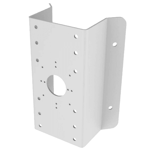Suporte de Canto para Câmara Bullet HIKVISION DS-1276ZJ-SUS (Superfície de 126 x 250 mm - Branco)
