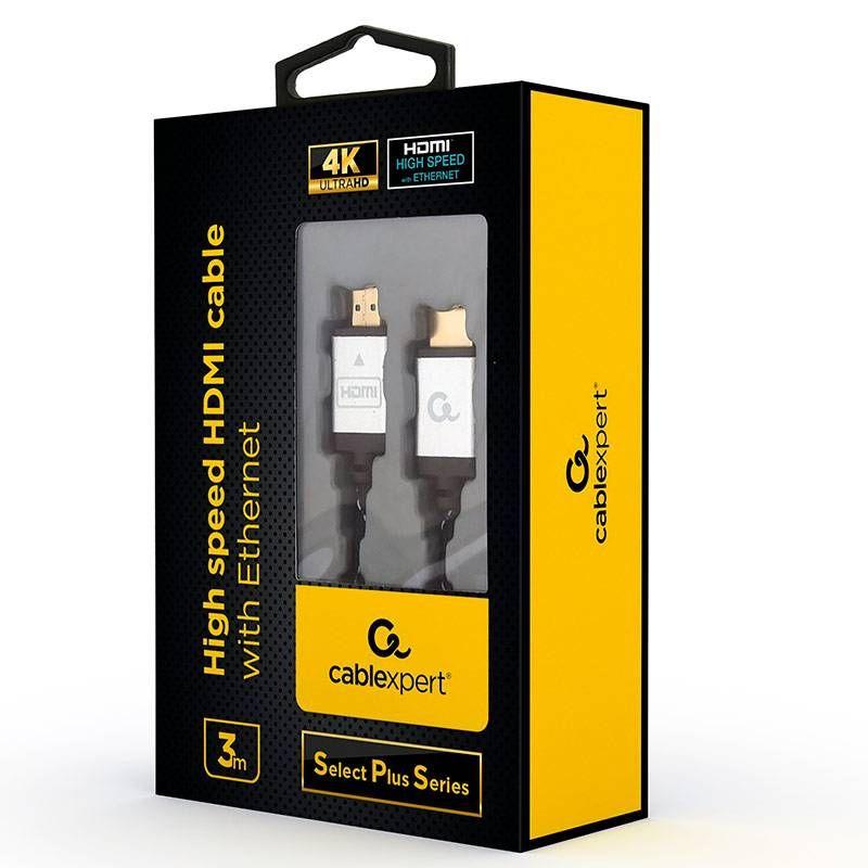 Cabo HDMI GEMBIRD CCB-HDMIL-3M (3 m - HDMI Type A - Cinzento), miniatura 4
