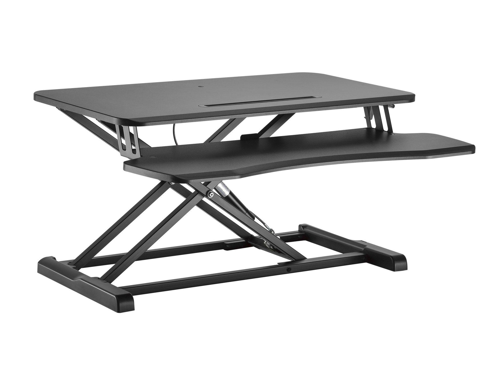 Suporte Elevador Ergonómico para Monitor EQUIP 650840 (Ajustável em Altura - Preto)