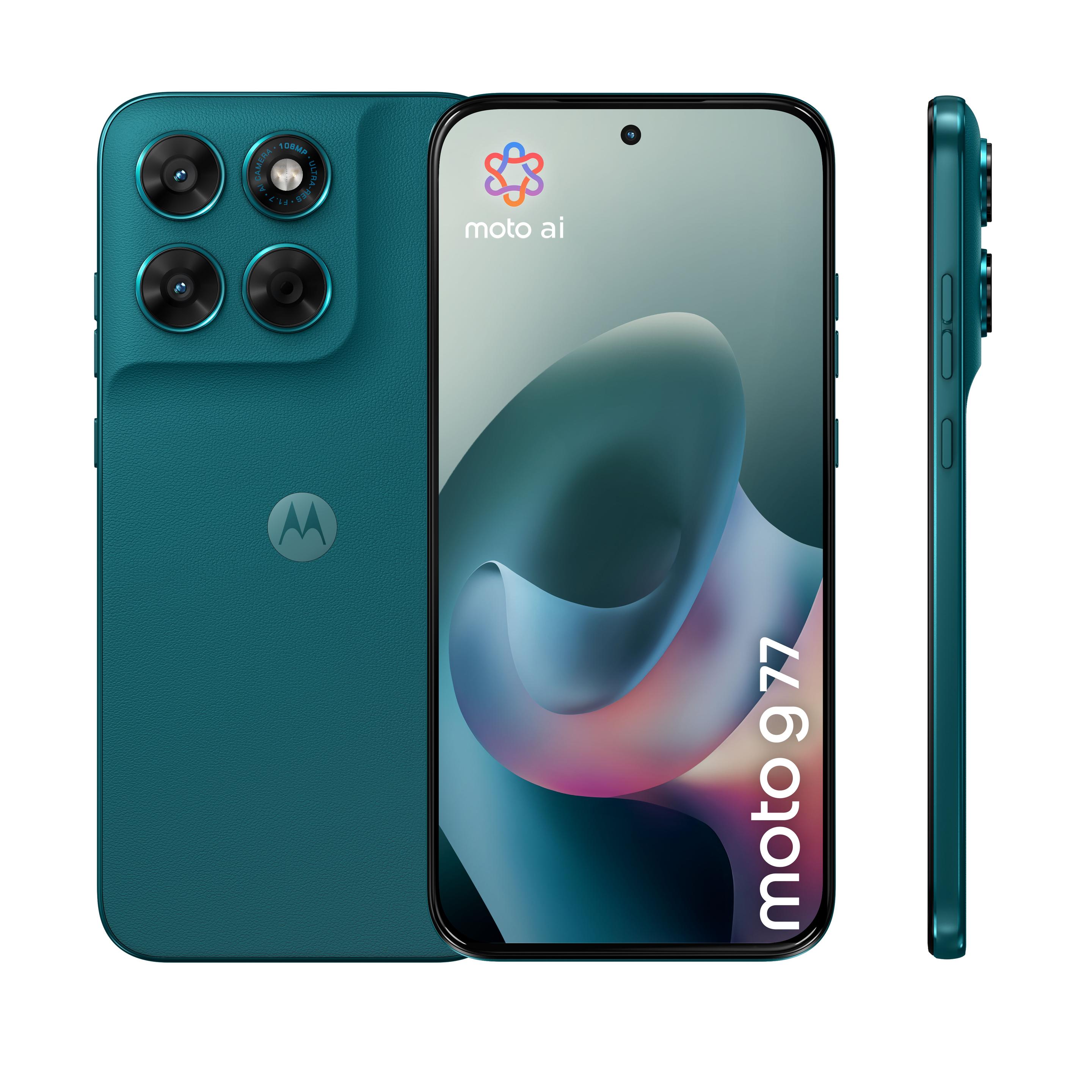 Smartphone MOTOROLA moto g77 5G (8GB/256GB - 6,8" - Verde), miniatura 2