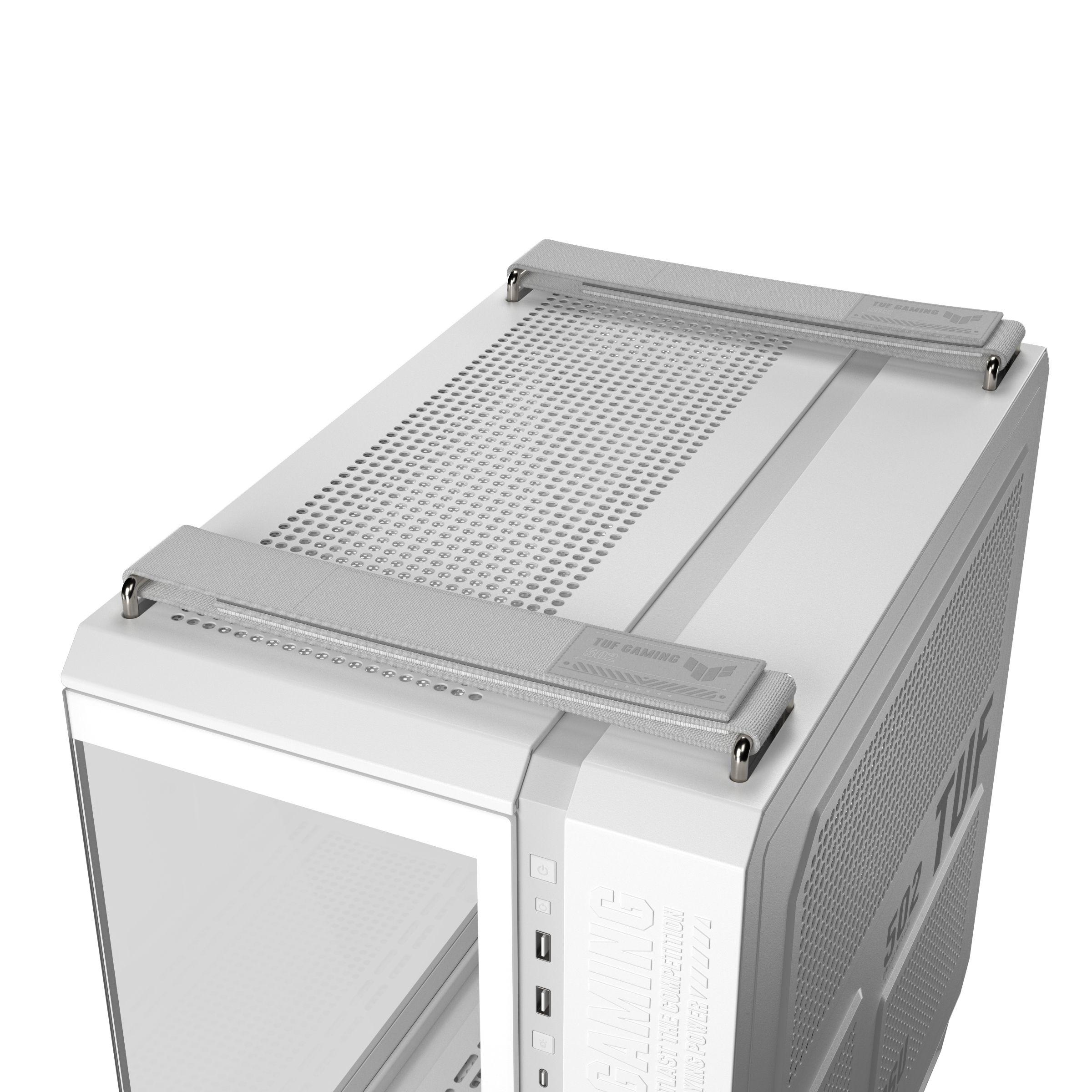 Caixa PC ASUS TUF Gaming GT502 Horizon TG ARGB (ATX, micro-ATX, Mini-ITX - Midi Tower - micro-ATX, Mini-ITX, ATX - Branco), miniatura 9