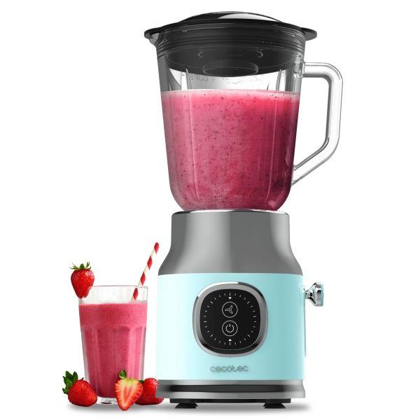 Liquidificadora CECOTEC RetroTwist Blue (800 W - Azul Claro)