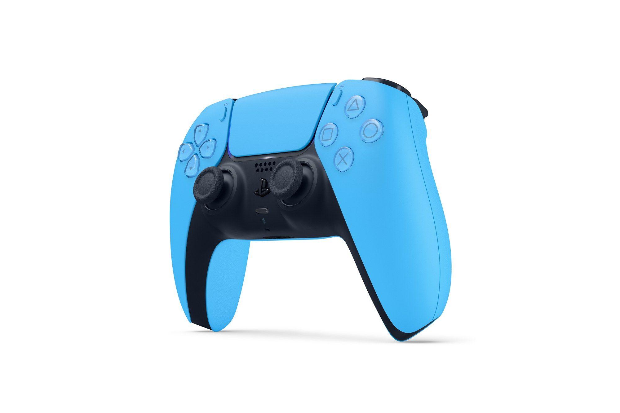 Comando SONY DualSense V2 1000040195 (PlayStation - Bluetooth e USB - Com fios e sem fios - Azul Estelar) — miniatura 3
