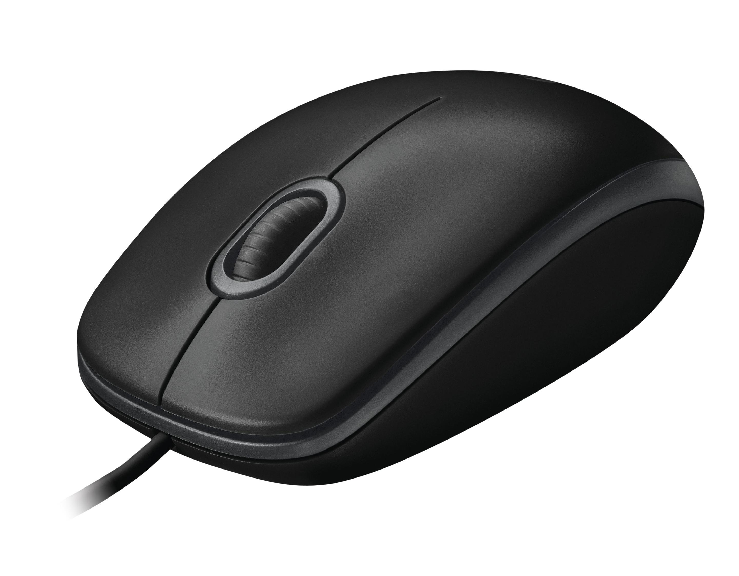 Rato LOGITECH B100 (Ambidestro - 800 DPI - Ótico - Preto) — miniatura 3