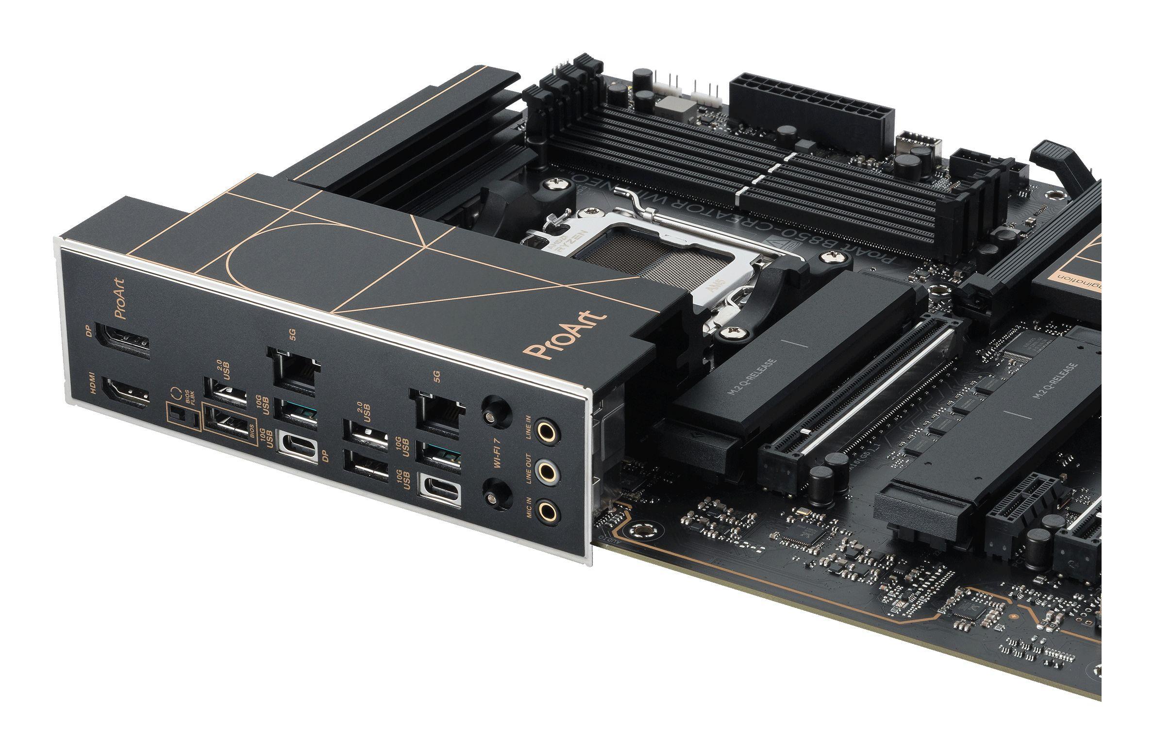 Motherboard ASUS ProArt B850-Creator WiFi Neo (AM5 - ATX - Duplo canal - Preto), miniatura 11