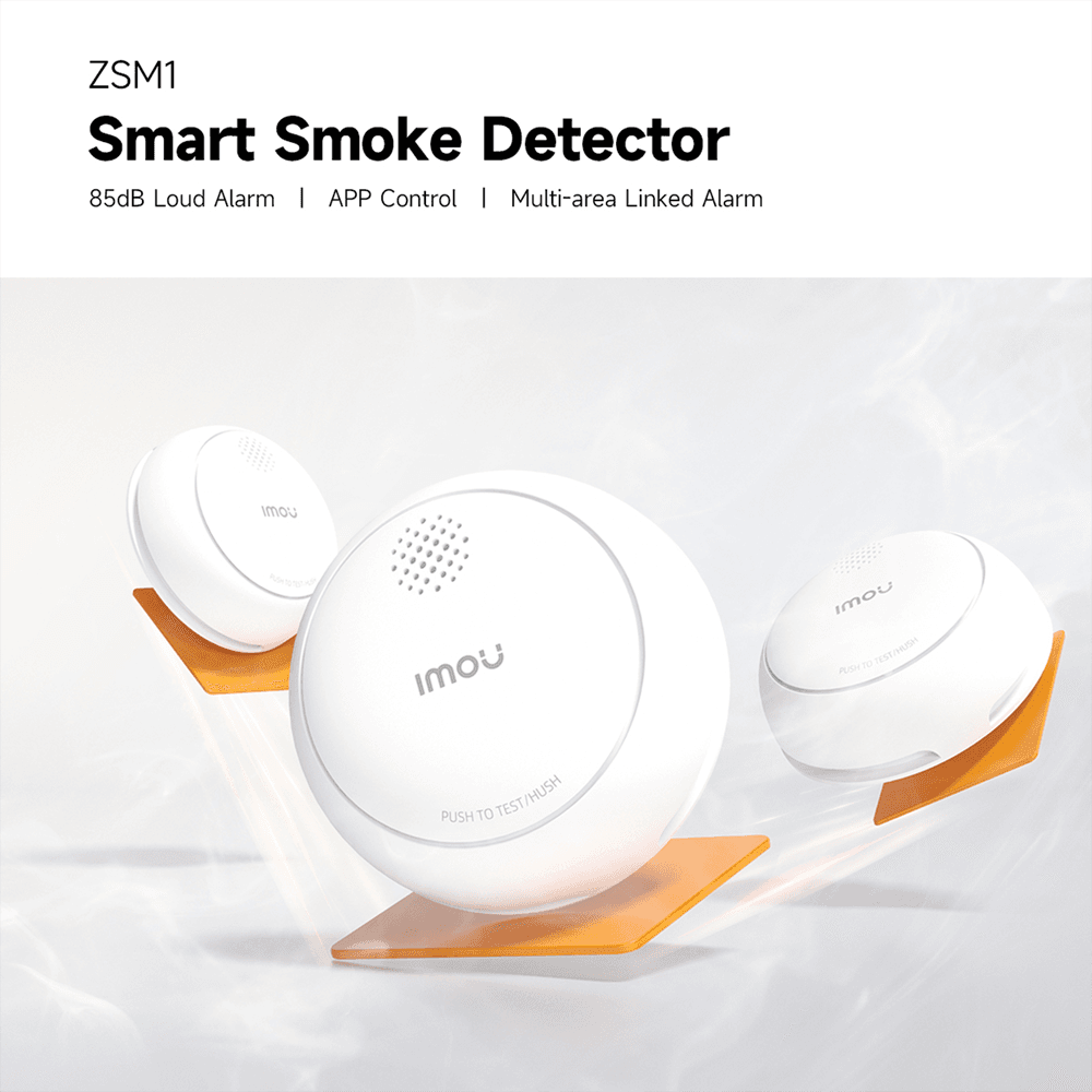 Detetor de Fumo IMOU ZSM1-EU-IMOU (Zigbee - Sirene 85 dB) — miniatura 4