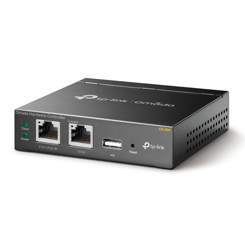 Controlador de Nuvem TP-LINK Omada OC200 (LAN - 10, 100 Mbit/s - Preto) — miniatura 2