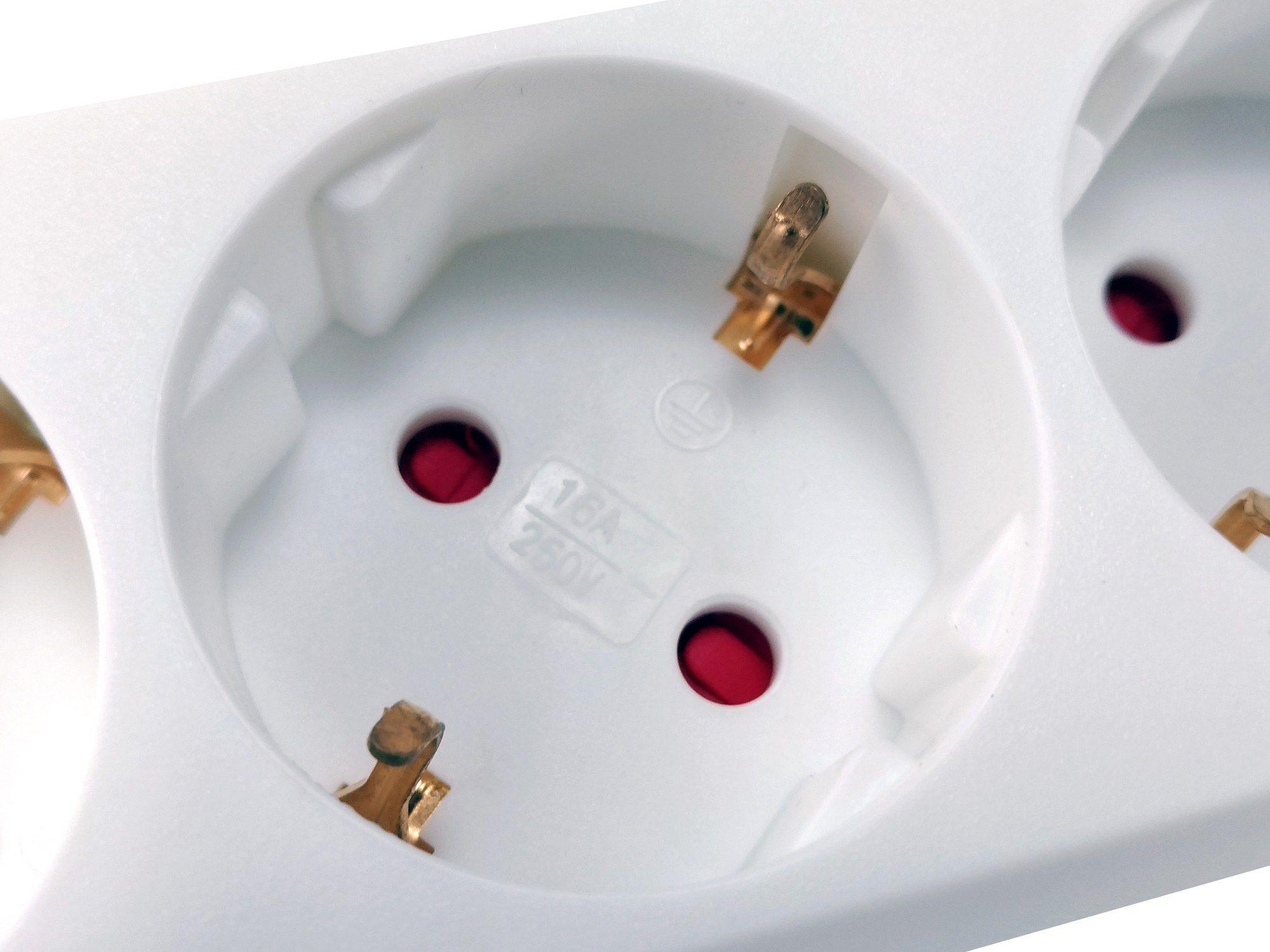 Régua de Alimentação EQUIP 245550 (1,5 m - Branco) — miniatura 3