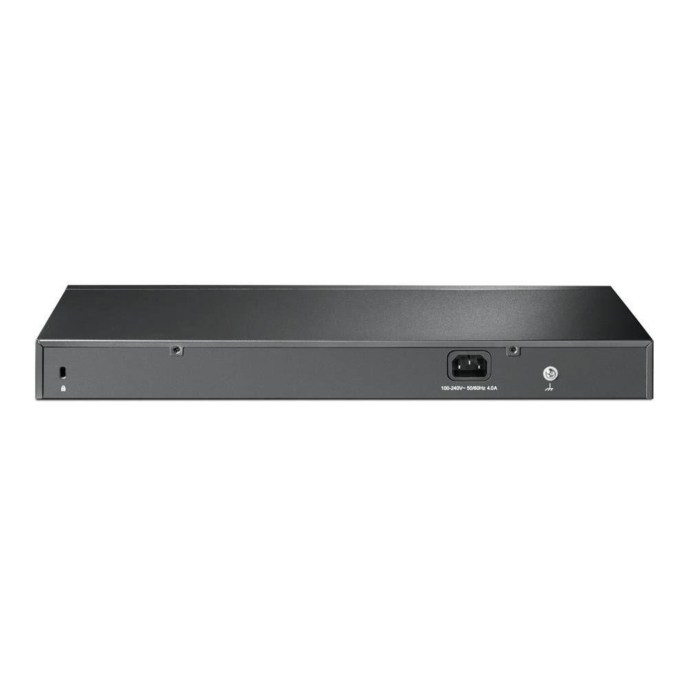 Switch Gerido TP-LINK TL-SG2428P (Gigabit Ethernet - 4,1 MB - 56 Gbit/s - Preto) — miniatura 4