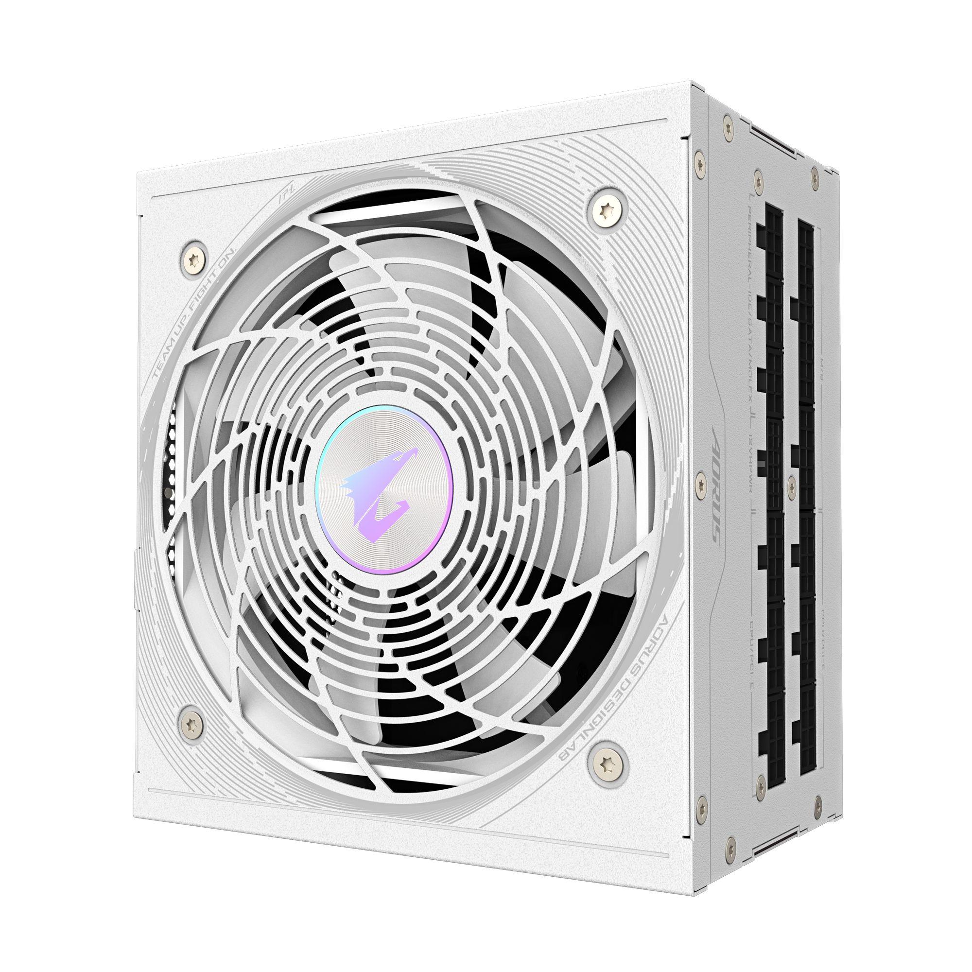 Fonte de Alimentação GIGABYTE GP-AE850PM PG5 ICE EU (ATX - 850 W - 80 Plus Platinum - Branco), miniatura 2