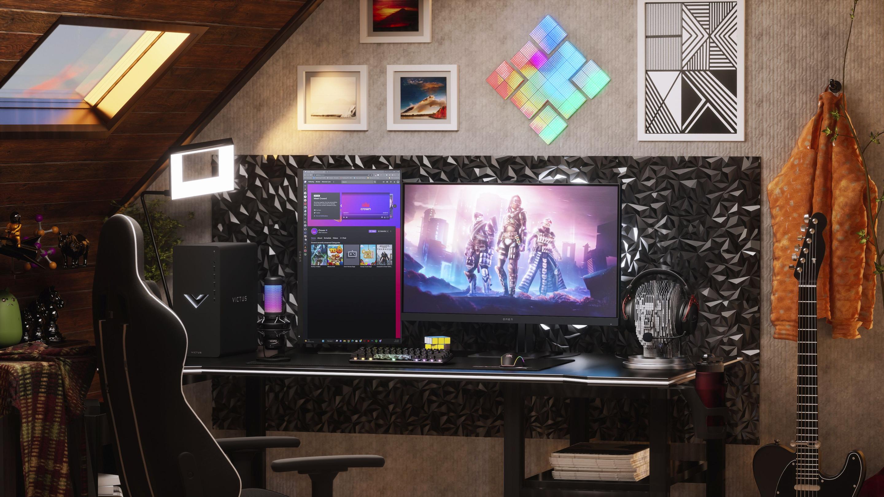Monitor HP OMEN 32q (31,5" - IPS - 165 Hz - Preto) — miniatura 8