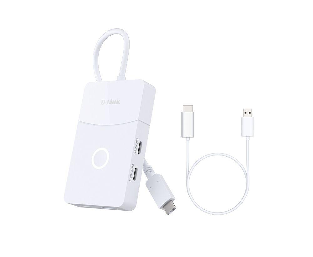 Hub USB-C D-LINK DUP-501 (Branco)