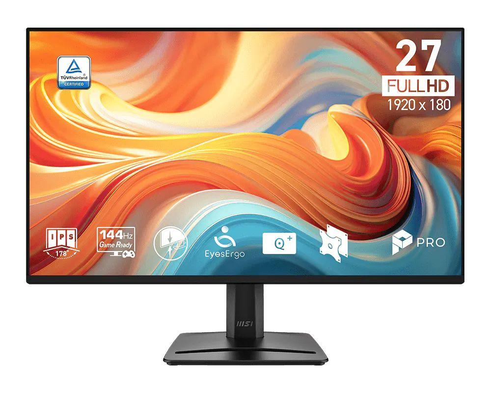 Monitor MSI PRO MP275 E14L (27" - IPS - 144 Hz - Preto)