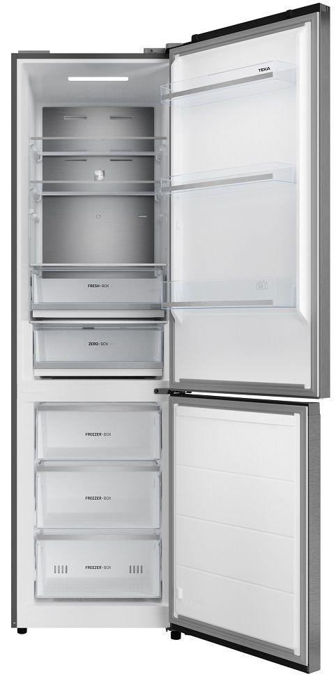 Frigorífico Combinado Independente TEKA RBF 68670 SS (373 L - 201x59,5x70 cm - 60 cm - Inox) — miniatura 3