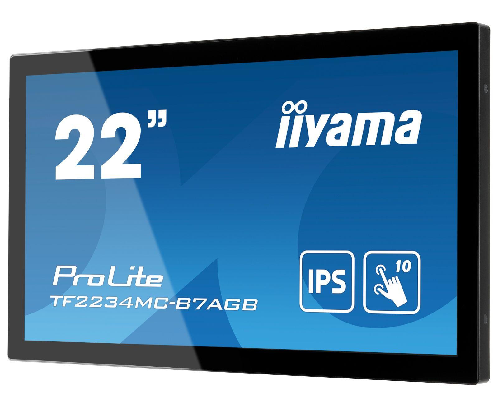 Monitor IIYAMA ProLite TF2234MC-B7AGB (21,5" - IPS - 1920 x 1080 pixels - Preto) — miniatura 6